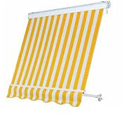 TENDA DA SOLE A CADUTA 2.5x2.5m BEIGE