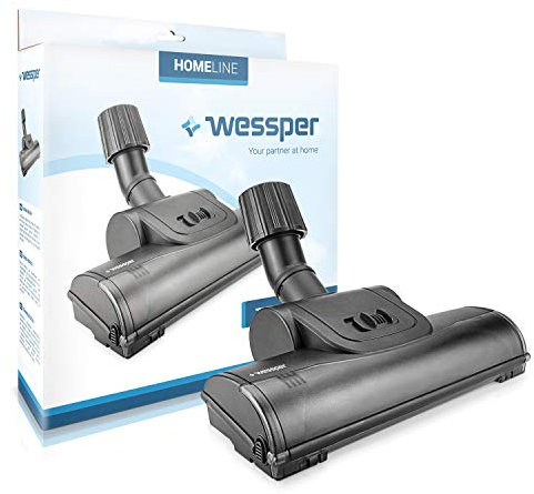 Wessper Kompatible Turbobürste TURBOBRUSH Universal-Rotationsbürste für Staubsauger, Aufsatzdurchmesser 32-38mm