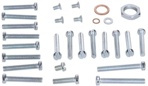 2EXTREME Schrauben Set Motorgehäuse und Deckel Befestigungsset kompatibel für Simson S51, S53, S70, S83, SR50, SR80