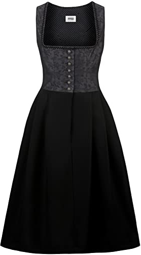 Stockerpoint Damen Dirndl Dakota I Größe 34-54 I Trachtenkleid mit edlem Jacquard-Stoff & liebevollen Details I Bequem & pflegeleicht I Perfekt für Volksfest & Festlichkeiten