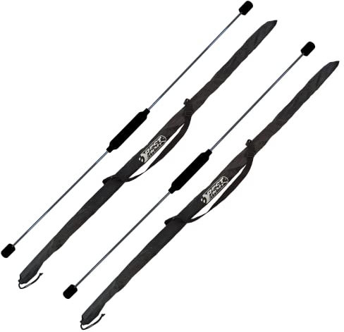 BEST SPORTING Schwingstab Fitness in 3 Farben I Swingstick für Ganzkörpertraining I Gymnastikstab mit Anleitung für 16 Übungen I Fitnessgeräte für zuhause I Elastic Fitness Bar