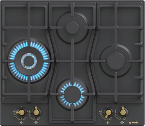 Gorenje GW6D42CLB, Gasherd Classico, Black