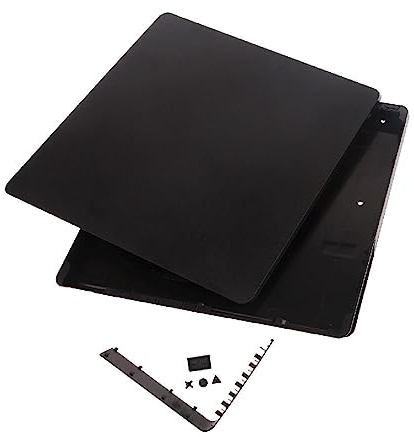 Game Console Cover Plastic Shell Replacement Accessories - Case Full Housing Fit PS4 Slim 2000 Game Console Part White Plastic Shell