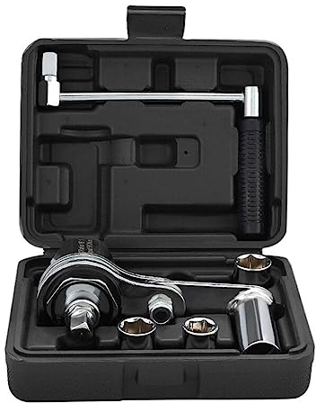 Generic Torque Multiplier, 1/2 Car Torque Multiplier Wrench, 17mm, 19mm & 21mm Socket Set, Labor Saving Wrench Remover with Carrying Case, Suitable for Most Vehicles