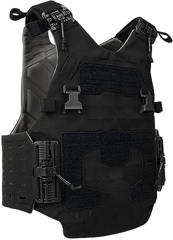 Templars Gear KSAV - Koursores Soft Armor Vest Schutzweste Camo (M, Schwarz)