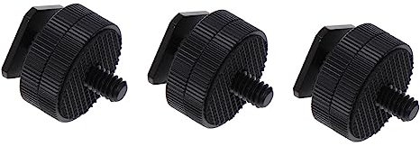 Gatuida 3stücke Blitzschuhadapter Für Lampenstativ Stativadapter Für Kamera-blitzschuhhalterung Adapter Für Blitzhalterung