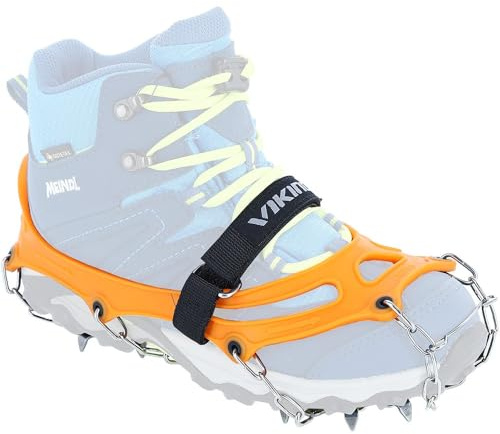 Viking Tolso Jr 860-25-6080-5400 Trekking Shoe Grips Steigeisen, Unisex, Mehrfarbig (Mehrfarbig), 26-30