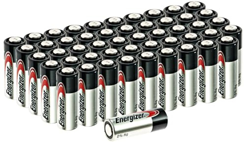 Synergy Digital Batteries de rechange, compatibles avec GP 23A (alcaline, 12V, 33mAh) Ultra Haute Capacité, Combo-Pack Inclus: 50 x A23 Batteries