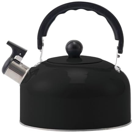 Pfeifende Teekessel Auf Dem Herd, Herdpfeife, Edelstahl Teekessel Induktion, Retro Wasserkessel Pfeifkessel, Flötenkessel, 3L Teekanne Aus Lebensmittelechtem Edelstahl, Hitzebeständiger Wasserkocher