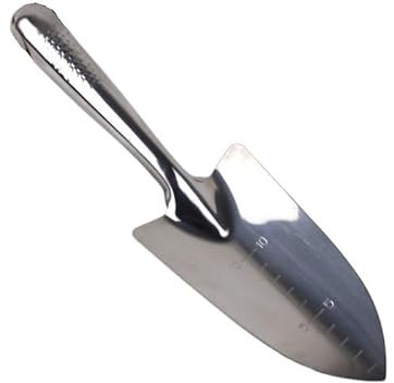 Multifunktionaler Gartenspaten aus Edelstahl, Grenzspaten, Kompostierungsspaten, Umpflanzungsspaten, einfacher ergonomischer Griff, kann for Pflanzen, Graben, Jäten, Landschaftsbau, Eisoberflächenbeha