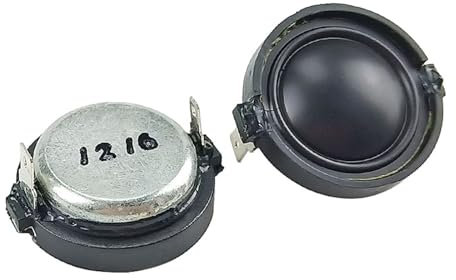 GHJ567RE For GHXAMP Altavoz Tweeter My-Ti de 1 Pulgada, Unidad de Altavoz de Agudos de neodimio de 8Ohm y 10W for Cajas de satélite, estantería pequeña, 2 uds.
