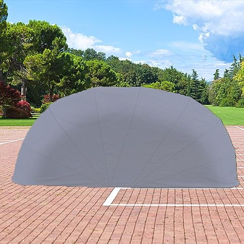 Carport Auvent de voiture pliable entièrement automatique en acier inoxydable résistant aux intempéries Abri de jardin multifonction Protection automatique Tente pare-soleil