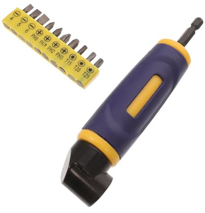 1 Juego Doblador De Bits Taladro De Ángulo Eléctrico Adaptador De Taladro a Zócalo Adaptador De Inalámbrico Extensión De Flexible Guía De Broca Perforar El Plastico Genérico