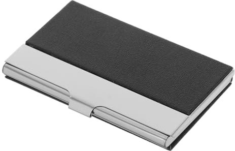 Homoyoyo Visitenkartenhalter Für Tragbare Und Leichte Visitenkartenbox Mit Hoher Speicherkapazität Sicherem Deckel Und Langlebigem Design Für Geschäftsreisende