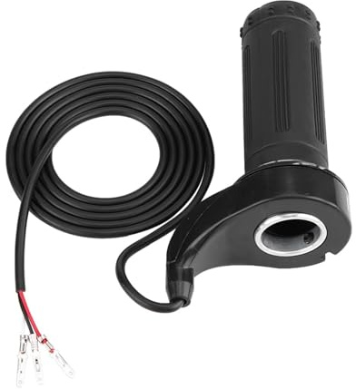 HDRTCBU Puños de Motocicleta de 22 mm, Acelerador, empuñaduras universales y Juego de Cables, Accesorios para Manillar de Motocicleta
