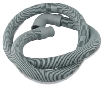 1/1.5/2M Washing Machine Drain Waste Hose Waste Outlet Discharge Hose PP Plastic Stretchable Drainage Flexible Hose(1.5m)