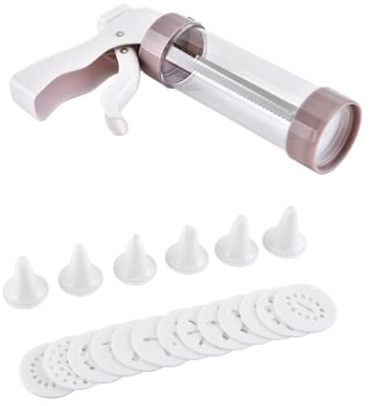 beccucci sac Pistola for dolci, siringhe for dolci, kit for glassa in acciaio inossidabile, pistola for dolci, strumento for decorare cupcake, kit for decorare cupcake bocchette sacs