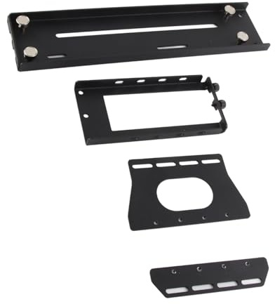 Bewinner Soporte Vertical para GPU PCI E 3.0 X16, Soporte para Tarjeta Gráfica, Ajustable para GPU con Iluminación ARGB para Carcasa de PC ATX, Vertical para con ángulo de 0-45 Grados para Ranura