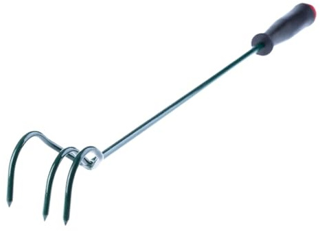 Cultivador De Pulpa Tierra Manual Jardín 63cm Potente Y Eficiente