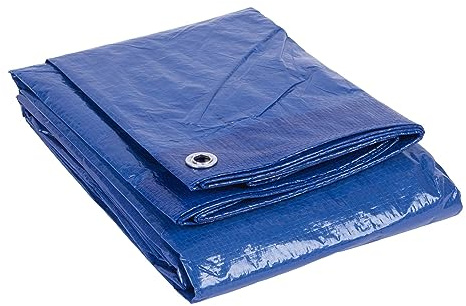 Blackspur - Waterproof Tarpaulin - 6ft x 9ft - Blue