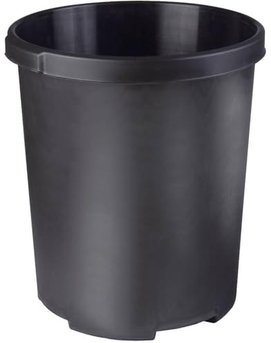 HAN 1836-13, corbeille à papier KLASSIK XXL, robuste, esthétique et en qualité premium, 50 litres, noir