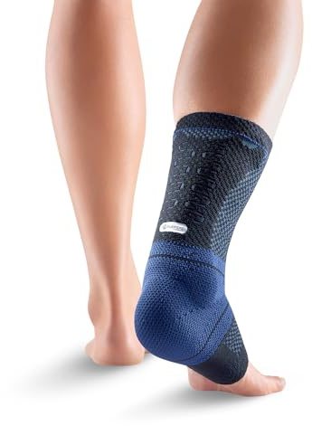 Bauerfeind AchilloTrain Knöchelbandage – atmungsaktive Knit Knöchelbandage für Gezielte Entlastung der Achillessehne ohne die Mobilität einzuschränken – Hohe Qualität, Medical Grade Ankle Sleeve Made in Germany