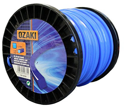 Greenstar - Nylonband, quadratisch, blau, 45m - Ø 3,30mm