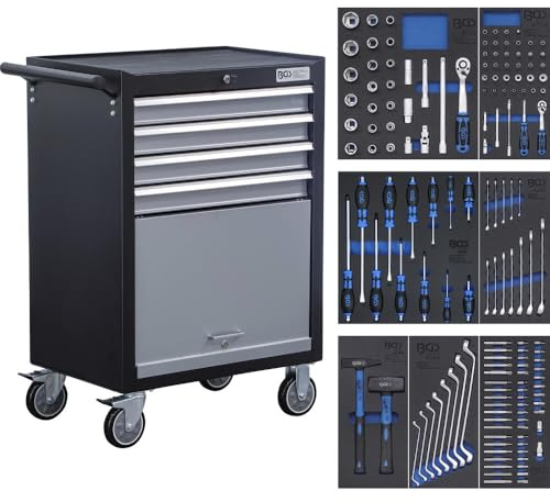 BGS 4086 | Workshop Trolley Trainee | 4 Drawers | with 151 Tools