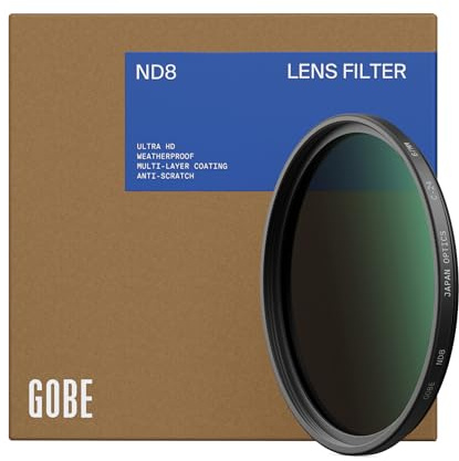 Gobe - Filtre ND8 (3 Stops) pour Objectif 43 mm