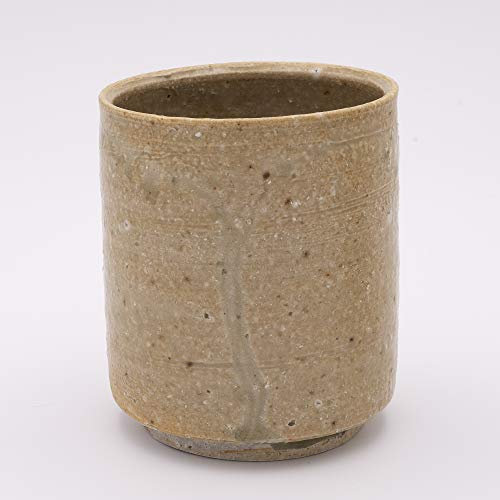 Azmaya Große Japanische Iga Keramik Tee Und Kaffee Tasse Kiefer-Asche Glasur -aus In Japan