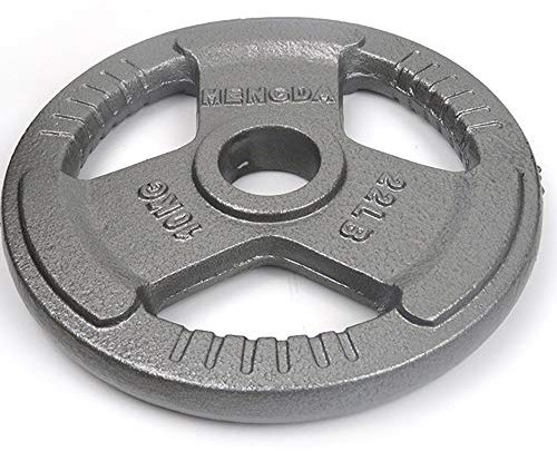 2PCS Gusseisen Hantelscheiben für Langhantel 2 Zoll Standardgröße - 1,25 kg, 2,5 kg, 5 kg, 7,5 kg, 10 kg, 15 kg, 20 kg,10kg