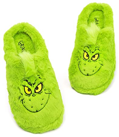 Los zapatillas de la Grinch adultos hombres mujeres navidad pelicula zapatos