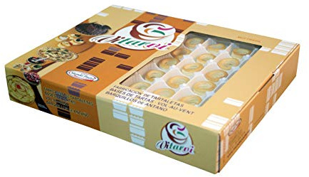 Vol au Vent de hojaldre redondo Mini 38 mm Vitarvi 96 unidades Mundo Pastel