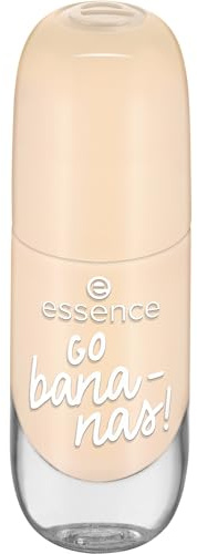 Essence gel nail colour, Nagellack, Nr. 35, Gelb, langanhaltend, Expressergebnis, schnelltrocknend, glänzend, acetonfrei, vegan, ohne Mikroplastikpartikel, ohne Konservierungsstoffe, 1er Pack (8ml)