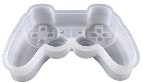 AGGERT Silicone Baking Tray Game Controller Shape Silicone Cake Mold Non Stick Food Grade Silicone Baking Pan for Brownie Cheesecak 1Pcs
