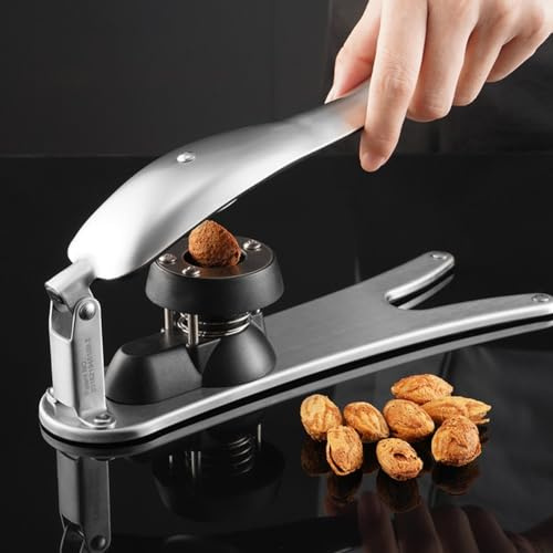 RANRAO Metall Nussknacker Walnuss Nussknacker Heavy Duty Kastanienschneider Pekannussknacker Walnussknacker Werkzeug - Nussknacker Muscheln Entferner Werkzeug