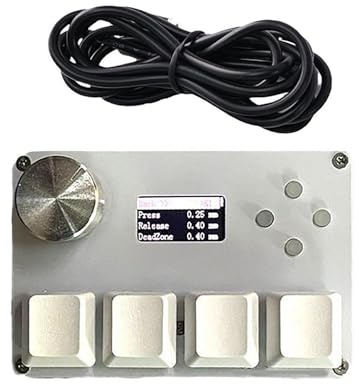 TECKEEN Mini teclado mecánico de 8 teclas DIY atajos personalizados Macro Keypad+Cable de datos