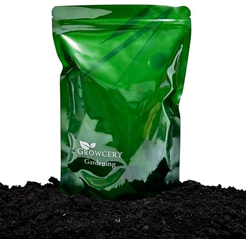 Growcery Worm Castings - Premium Fertiliser for Plants, Superior Soil Improver UK, and Rich Vermicompost for Enhanced Plant Health and Vigour, Fertiliser for plants outdoor and indoor (20L)