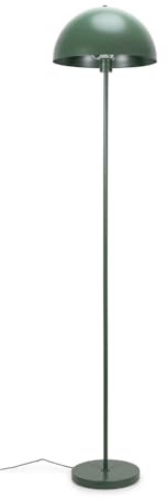 ValueLights | Forest Green Single Stem Standing Floor Lamp with Dome Lampshade | Floor Lamps & Torchieres, Home Décor & Improvement Essential