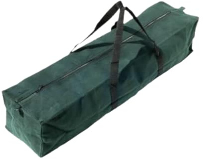 Dunnet Tools 30 Inch Canvas Tool Bag Extra Large Wide Zipper Mouth Tool Bags Heavy Duty For Large Spanners Wrenches Storage Polyester Plumber Electrician Bag for Tools