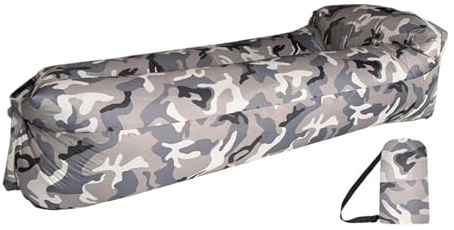 Aufblasbare Liege, Luftsofa – Luftsofas für Camping, 240 cm, aufblasbare Couch, faltbar, wasserdicht, Bequeme Liege zum Sitzen, Schlafen, Reisen, Film, draußen