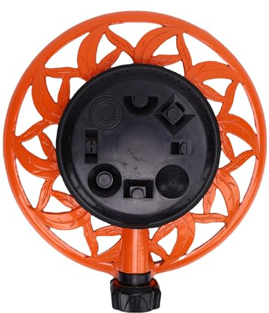 JTLB Tête de Cadran Réglable, 8 Motifs Sprinkler Lawn avec Base Décorative en Métal, Arroseur d'eau Robuste pour Arrosage, Jardin (Style américain)