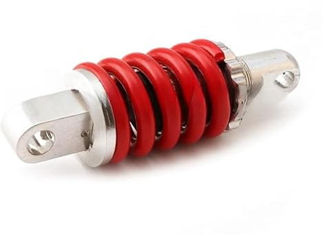 Amortiguador Suspensión Suspensión de Amortiguador Trasero de 100mm para Scooter Plegable, Bicicleta de Bolsillo de 49cc, para Mini, para ATV, Bicicleta eléctrica de 10 Pulgadas