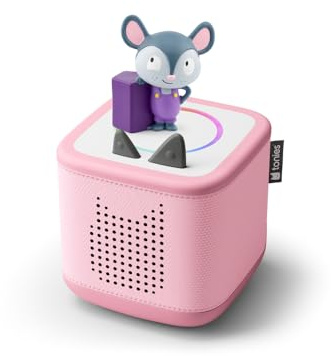 tonies Toniebox 2 Bundle Incl. 1 Lalalinos Scout - Musik und Abentuer, Pink, Audioplayer für Hörbücher, Lieder, Einschlafen und Tonieplay für Kinder