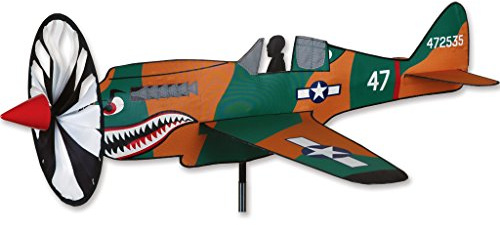Premier Kite pk26305 Aeroplane Weathervane P-40, Multi Coloured, 68 x 62 x 93 cm