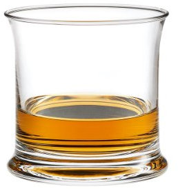 Bicchiere longdrink Holmegaard da 24 cl No. 5 in vetro soffiato a bocca, design originale, trasparente