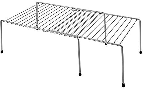 Metaltex Adapto Estante Extensible, Plata, 57/33x24x15
