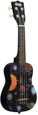 KALA Ukadelic UK-SPACEDOUT - Spaced Out Soprano Ukulele, with Tote Bag