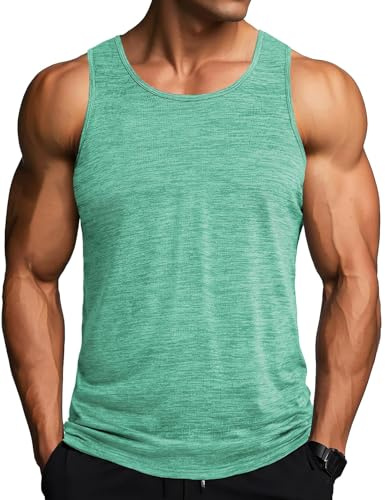 MAGCOMSEN Camiseta Tirantes Hombre Running Entrenamiento Deportiva Ropa Gimnasio Chaleco Secado Rápido Camiseta sin Mangas para Hombre