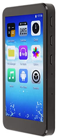 Lettore MP4 con Bluetooth e Wi-Fi, Lettore MP3 Touch Screen Quad Core, Lettore Audio Digitale con Altoparlante, Registratore, Riproduzione di Romanzi, Video, Musica (Inglese, quad-core 128GB)